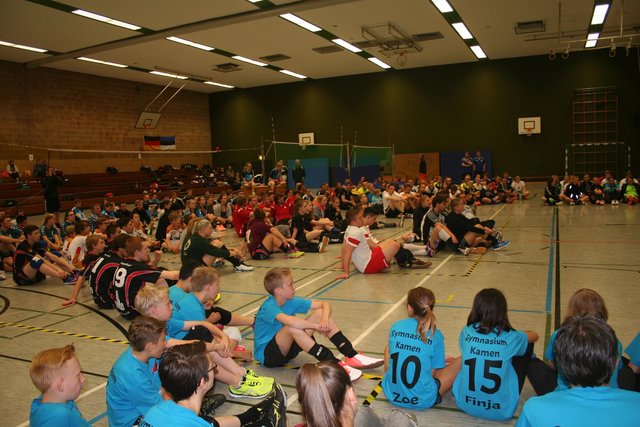 73 Mannschaften aus 6 Ländern begrüßten die Kamener zum Turnier. | Foto: CVJM