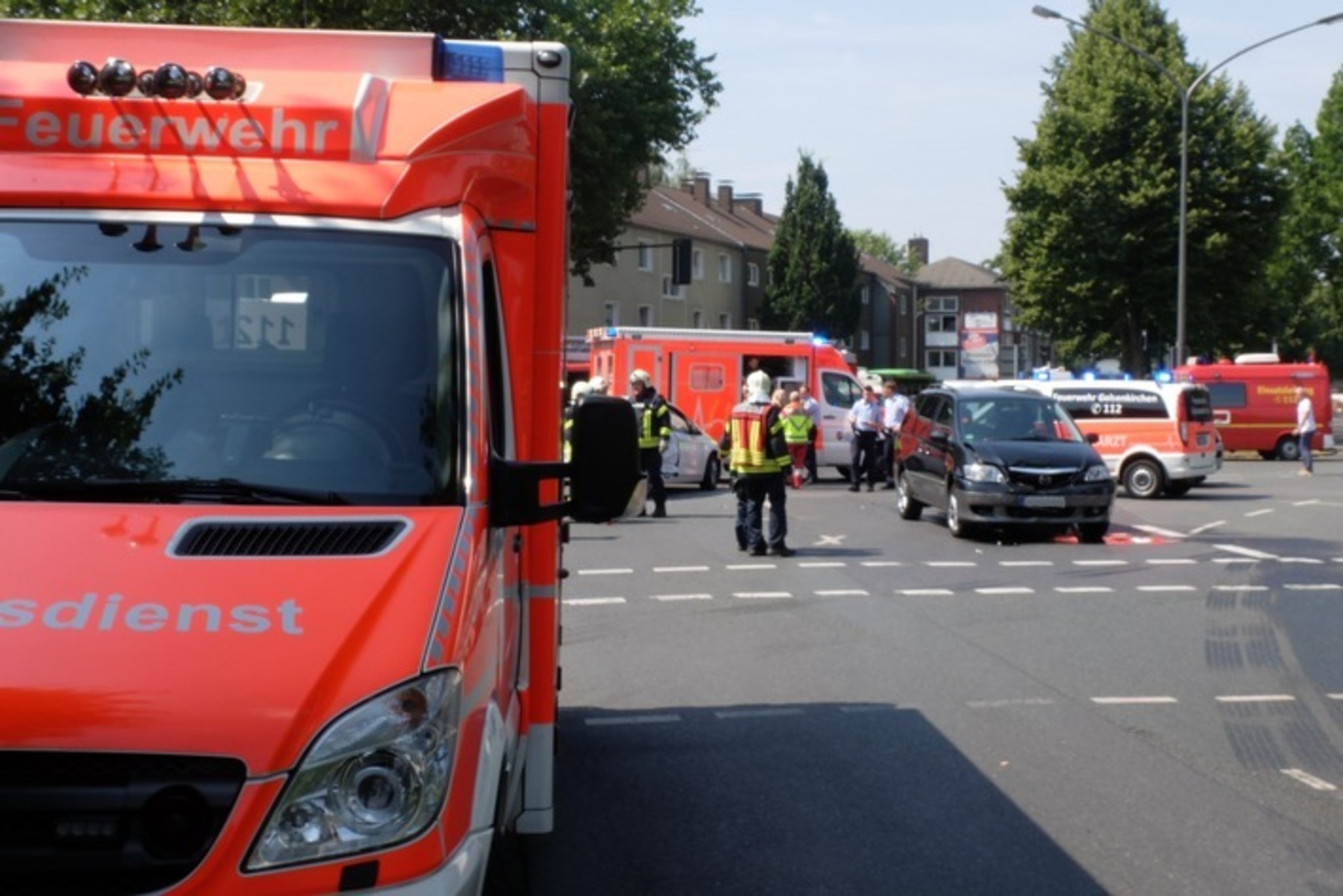 Verkehrsunfall in Buer - Gelsenkirchen