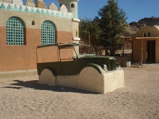 In der Wüste...Ägypten.Hier ist niemand mehr.