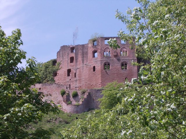 Burgruine Frankenstein in der Pfalz