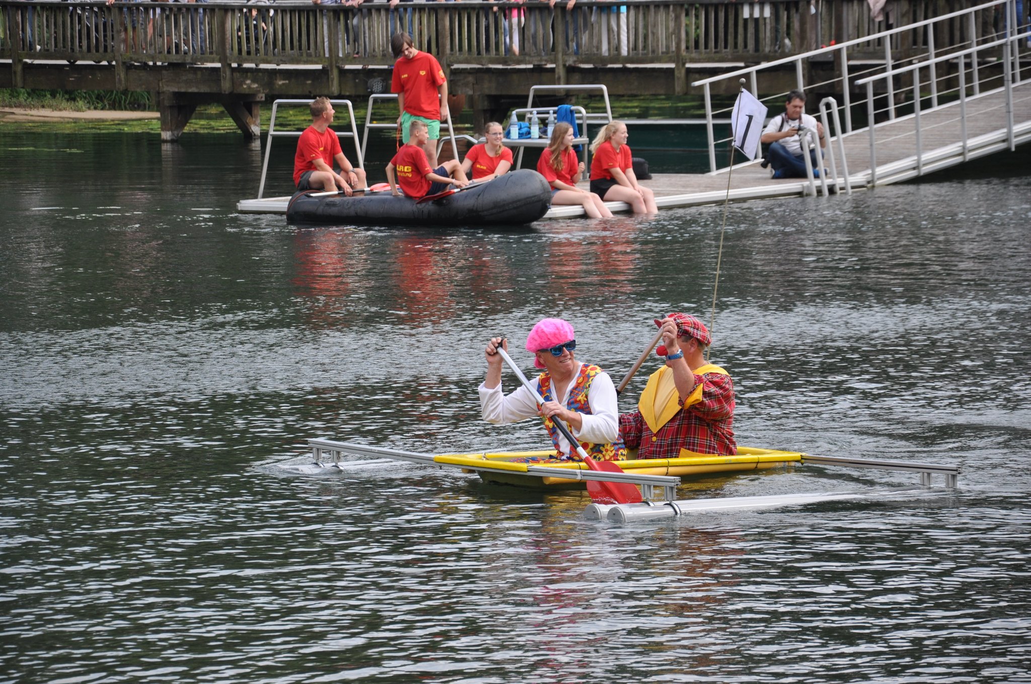 In die Badewannen... - Moers
