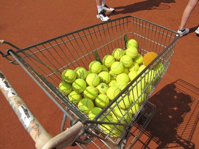 Das Aufsammeln gehört auch dazu.