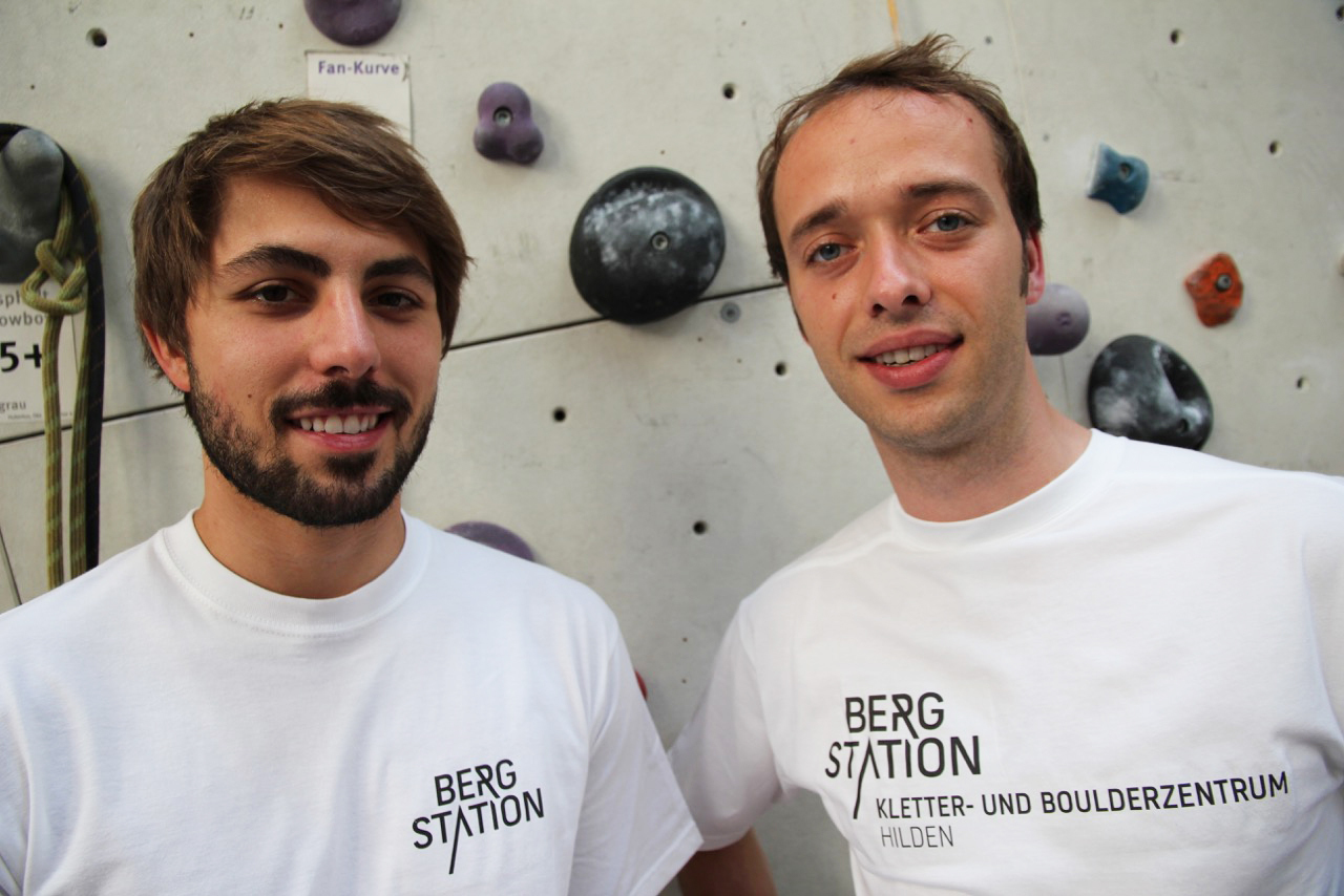 Marcel Buchmann (l.) und Justin Bohn sind die Geschäftsführer der Bergstation.