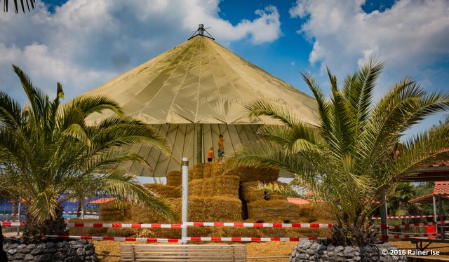 Strohballen-Erlebnis