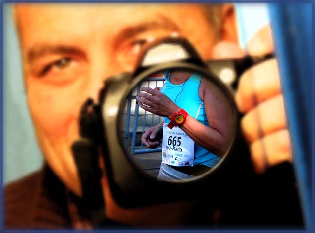 Dirk Bohlen stromerte übers Stadtfestrerrain und knipste die Besucher sowie die Aktiven des Citylaufs.