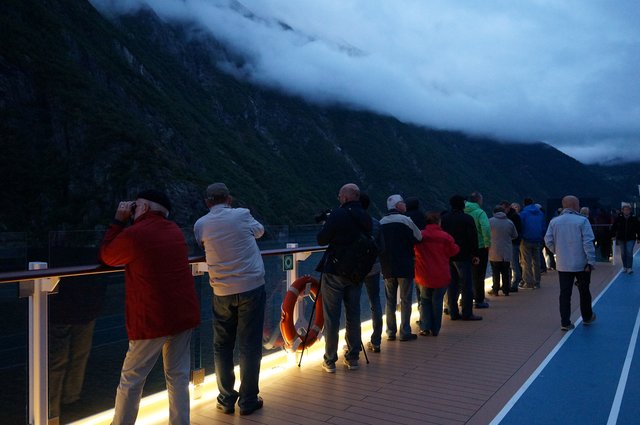 Wir waren nicht die einzigen Frühaufsteher! ;-)