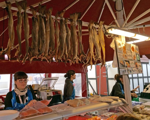 Fischmarkt in Bergen