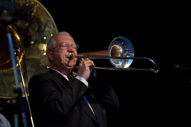 Boris Odenthal N.O.Jazband .Foto Kurt Gritzan