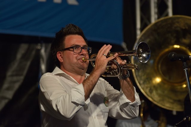 Boris Odenthal N.O.Jazband/29. Jazztage Gelsenkirchen.2.9bis 4.9.2016 .Foto Kurt Gritzan