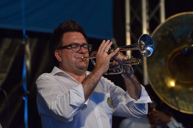 Boris Odenthal N.O.Jazband.29. Jazztage Gelsenkirchen.2.9bis 4.9.2016 .Foto Kurt Gritzan