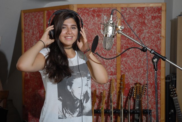 Hauptgewinn eingelöst: Ein Nachmittag im Tonstudio mit Songcontest