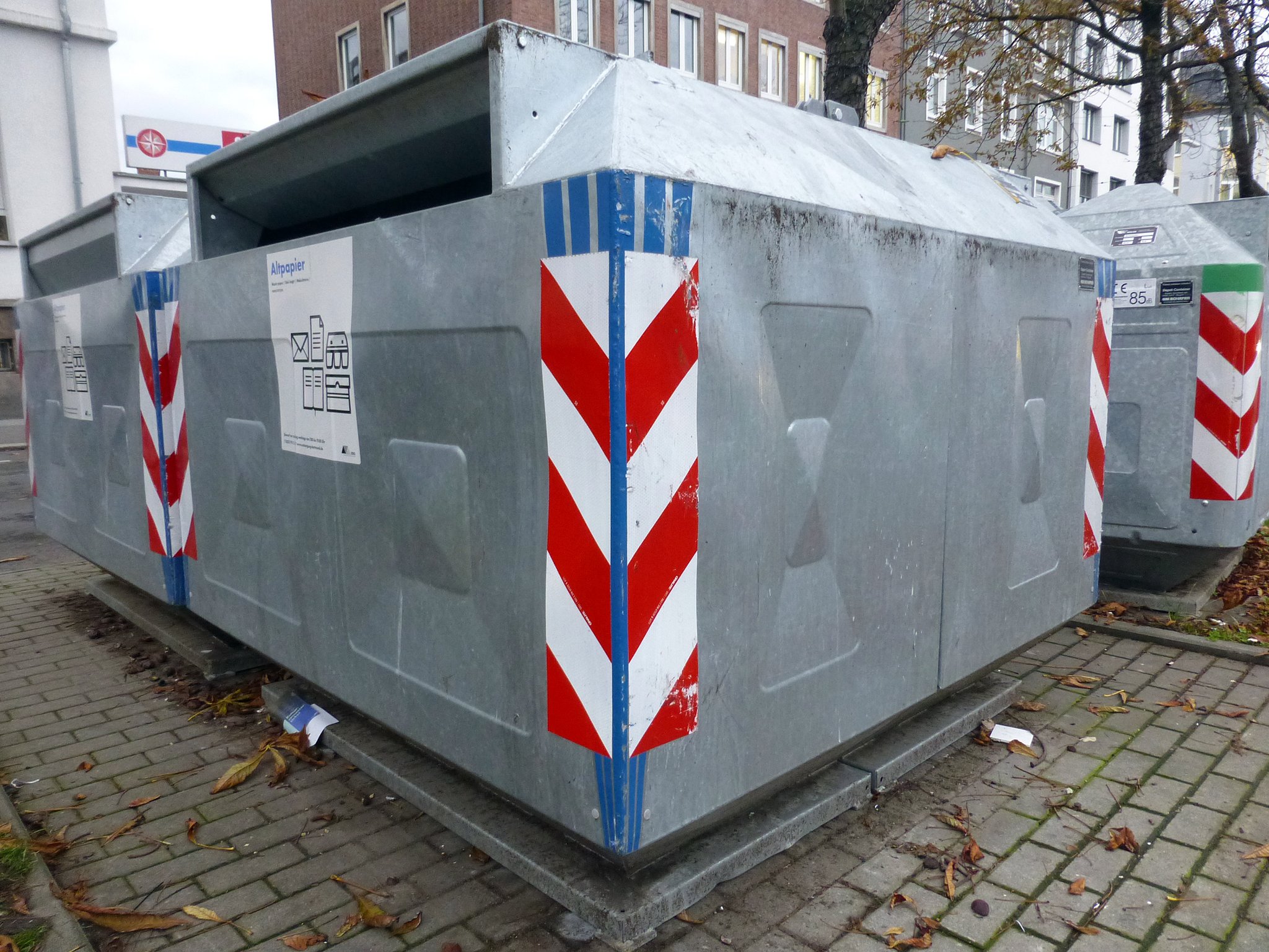 EDG zieht Depot-Container vom Standort \