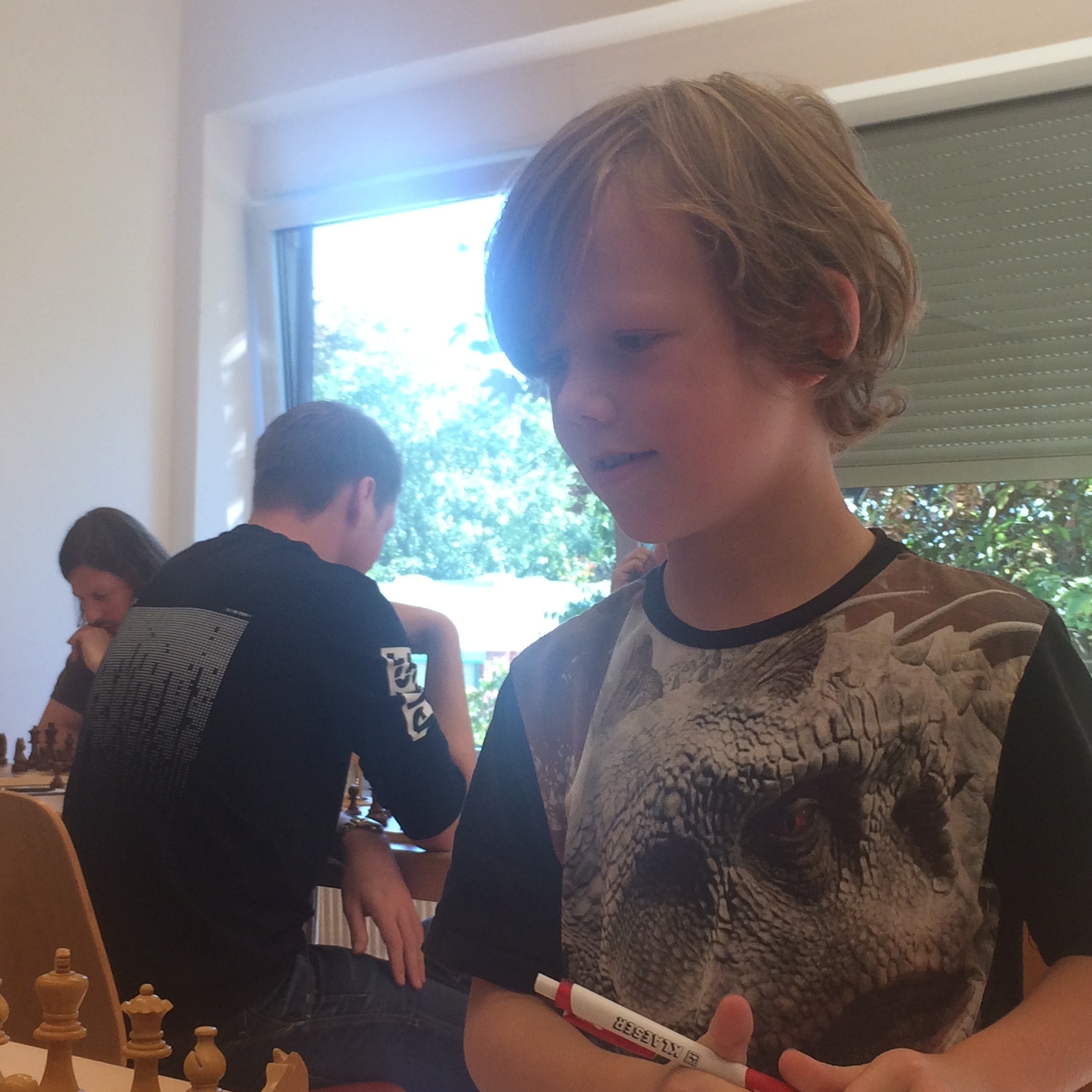Elia Plewka, 8 Jahre, erster Einsatz für Doppelbauer Brambauer