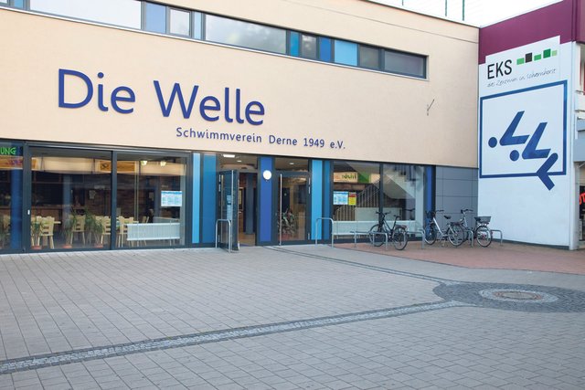 40 Jahre gibt's das Scharnhorster Hallenbad, seit Ende September als "Die Welle" bekannt.