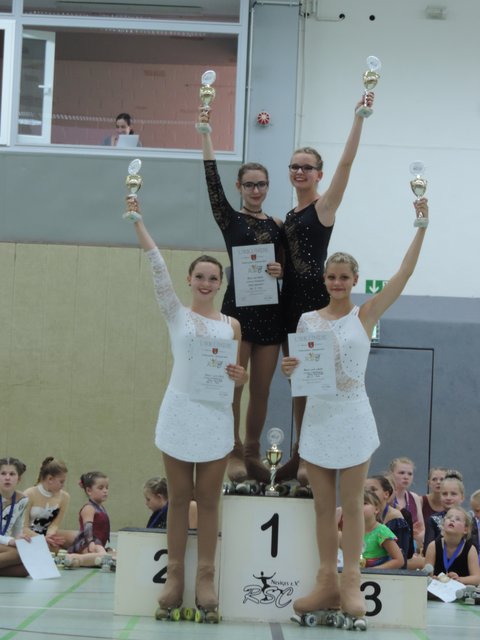 1. Platz für das einzige Velberter Show Quartett vom RSC Neviges e.V. beim 14. Velberter Schlüssel Pokal