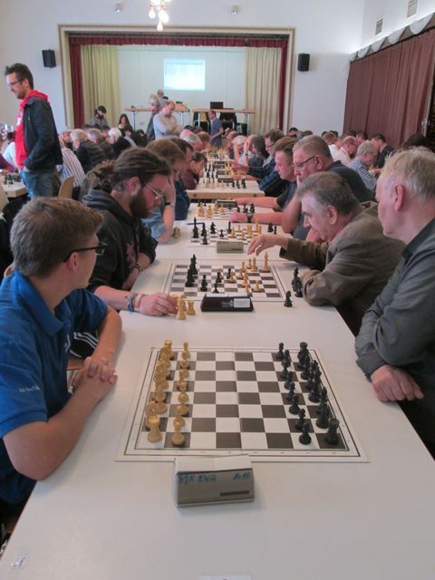 Blick in den Turniersaal