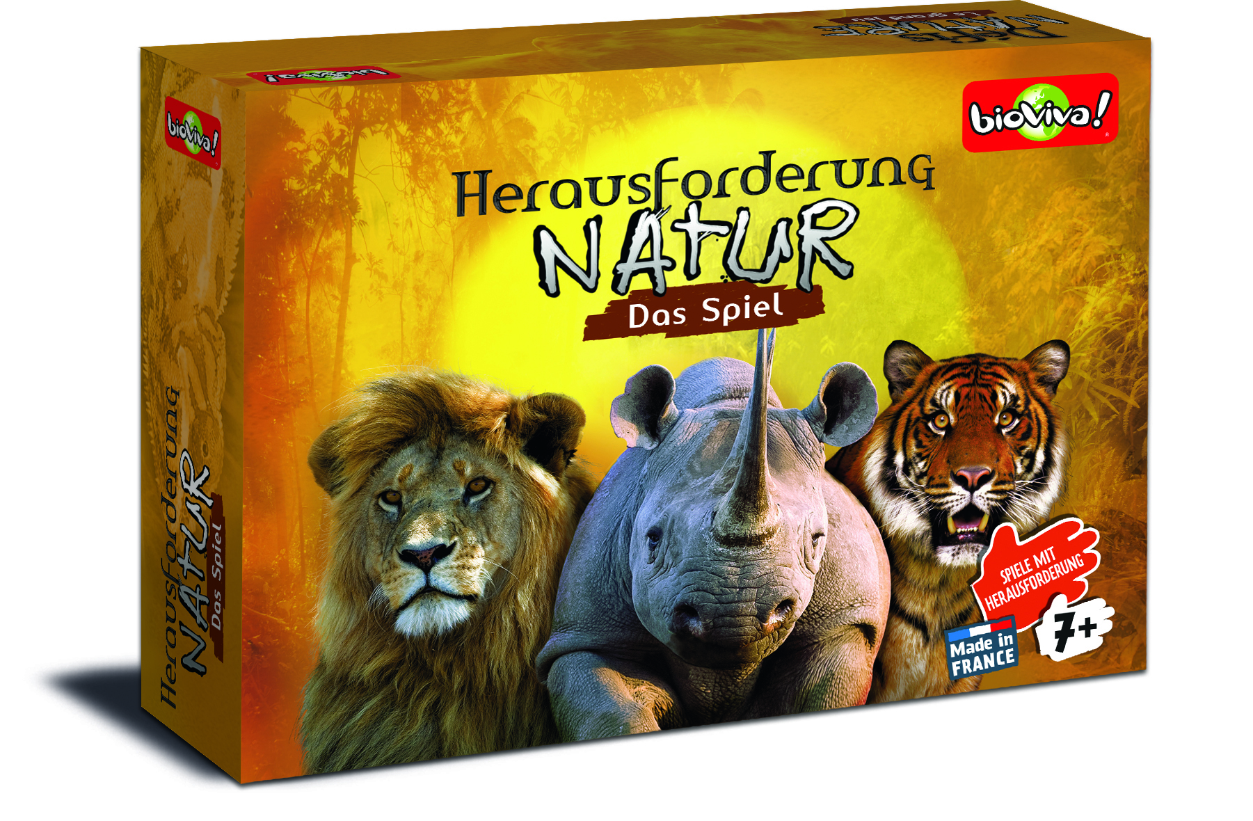 Spielerisch mehr über bedrohte Tierarten lernen, kann man bei "Herausforderung Natur - Das Spiel".