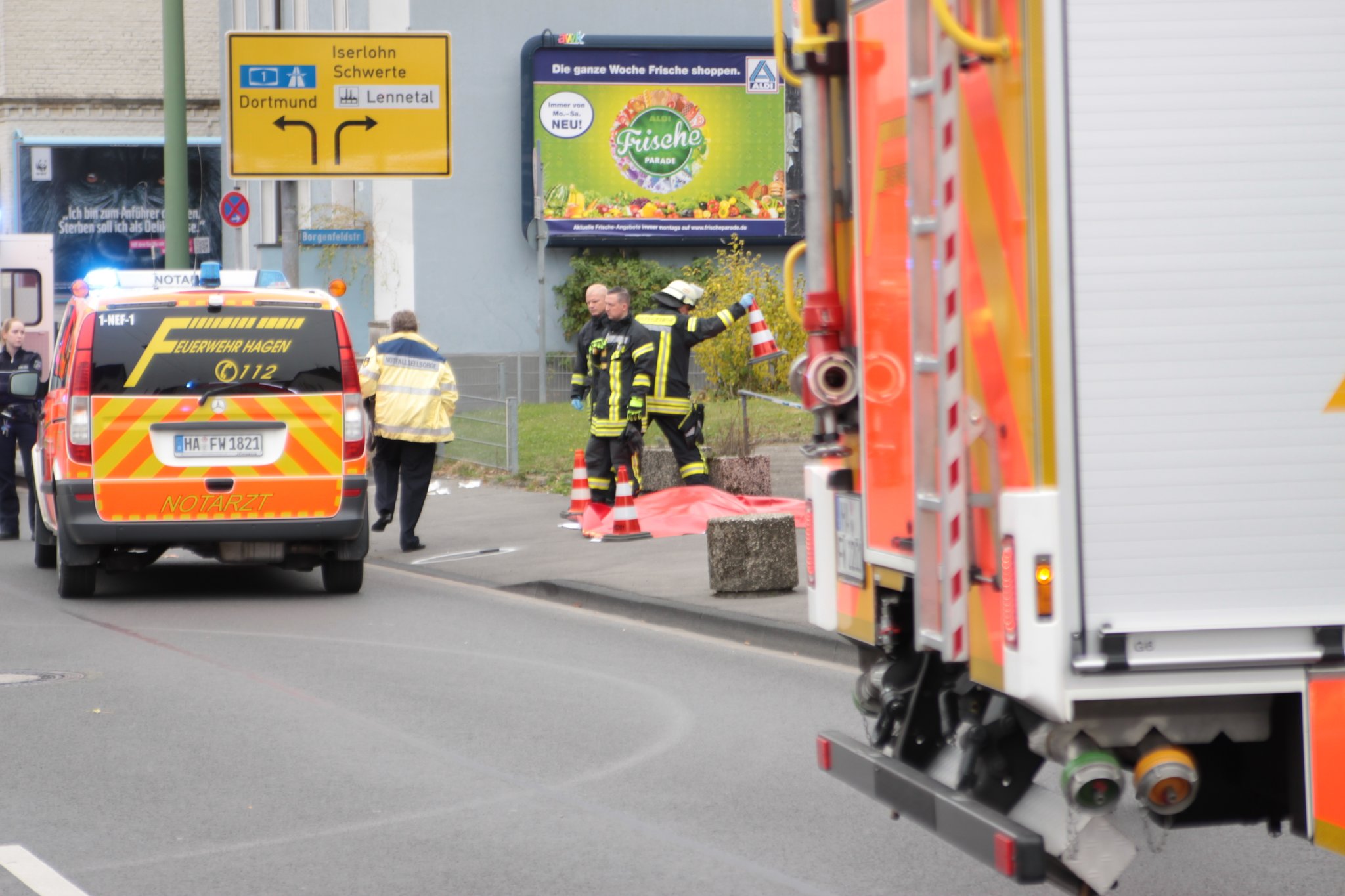 Hagen Tödliche Schüsse nach Messerattacke HagenVorhalle