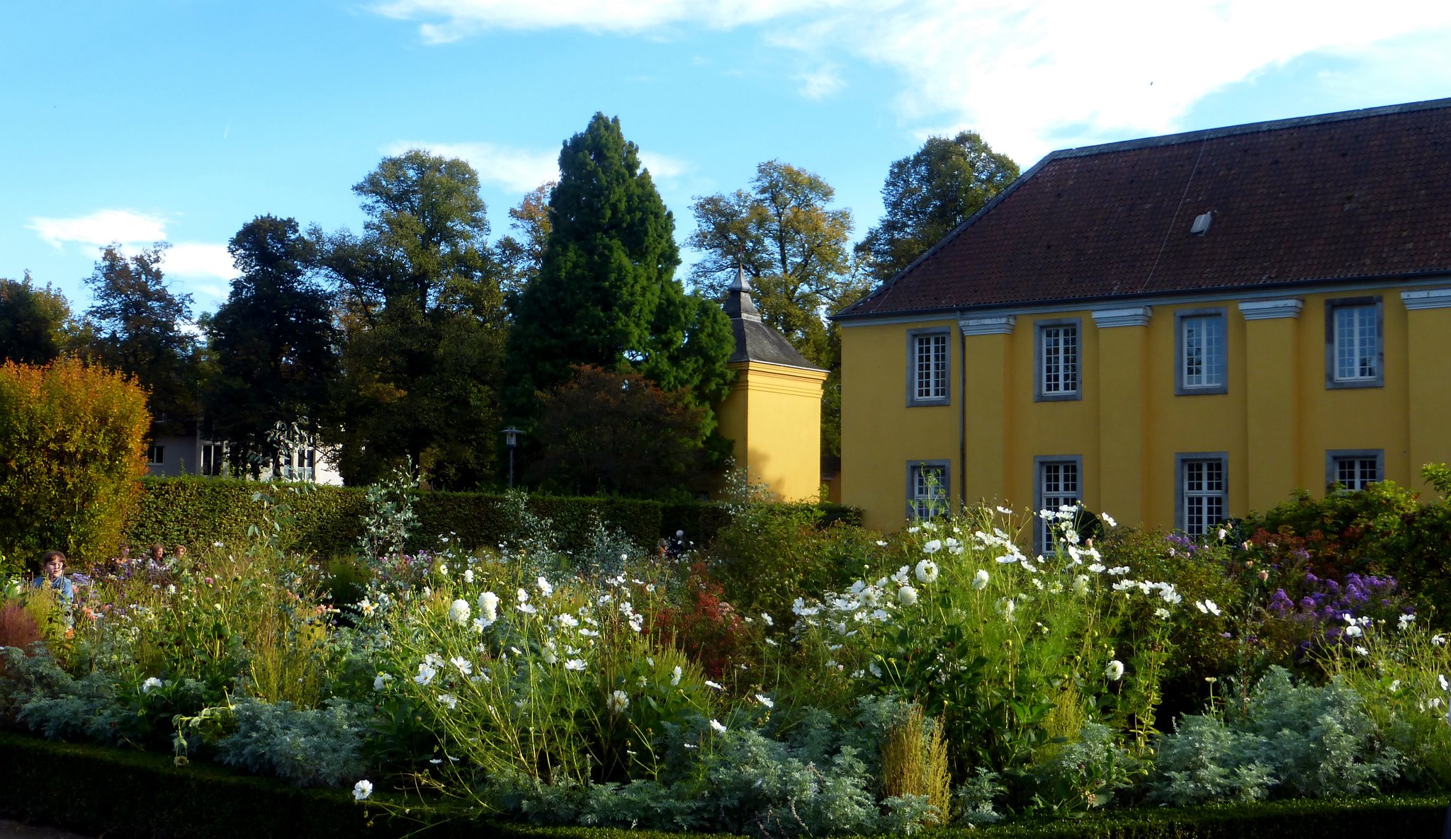 Herbst im Garten der Orangerie Düsseldorf