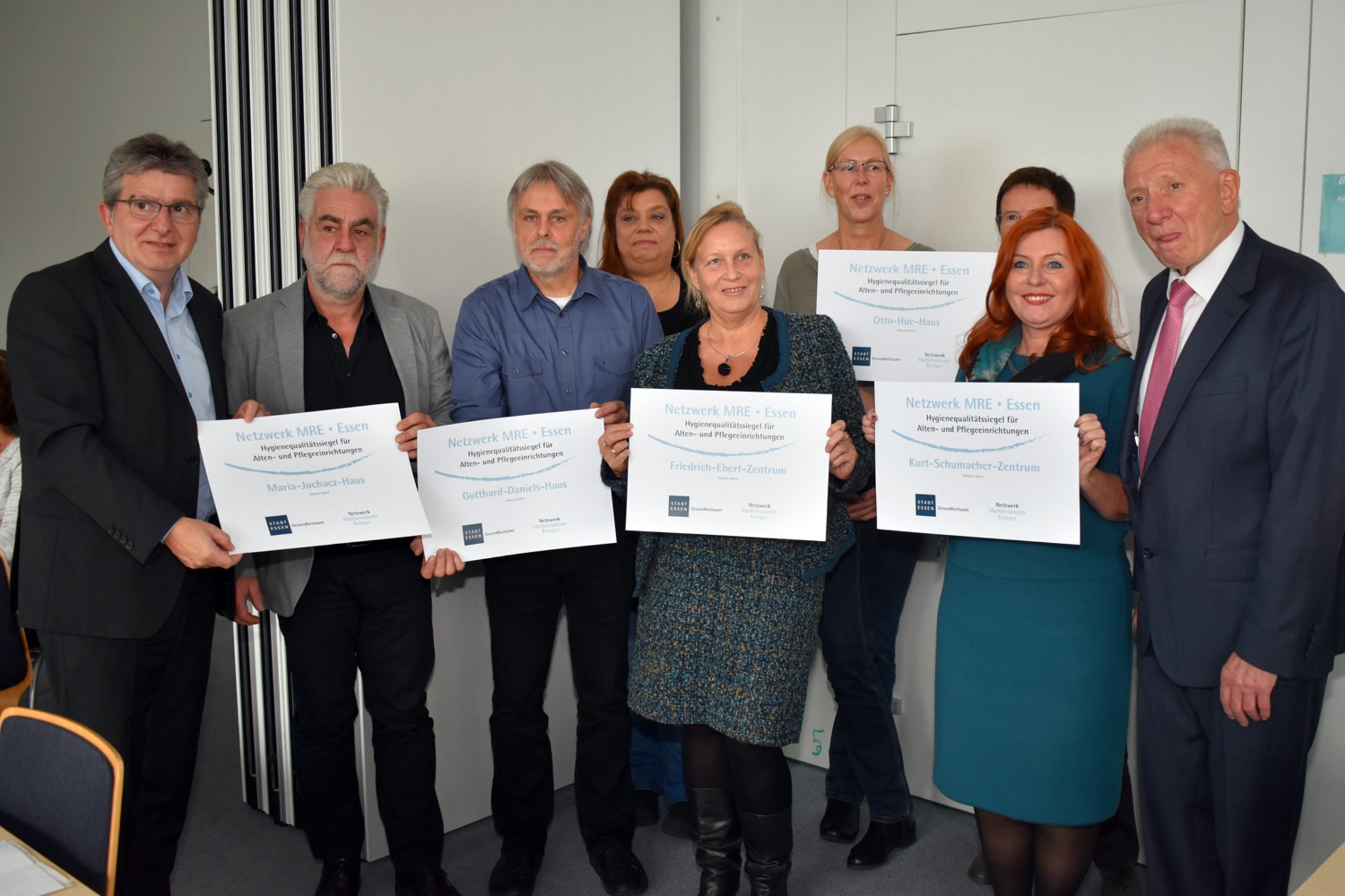 HygieneSiegel für KurtSchumacherZentrum EssenRuhr