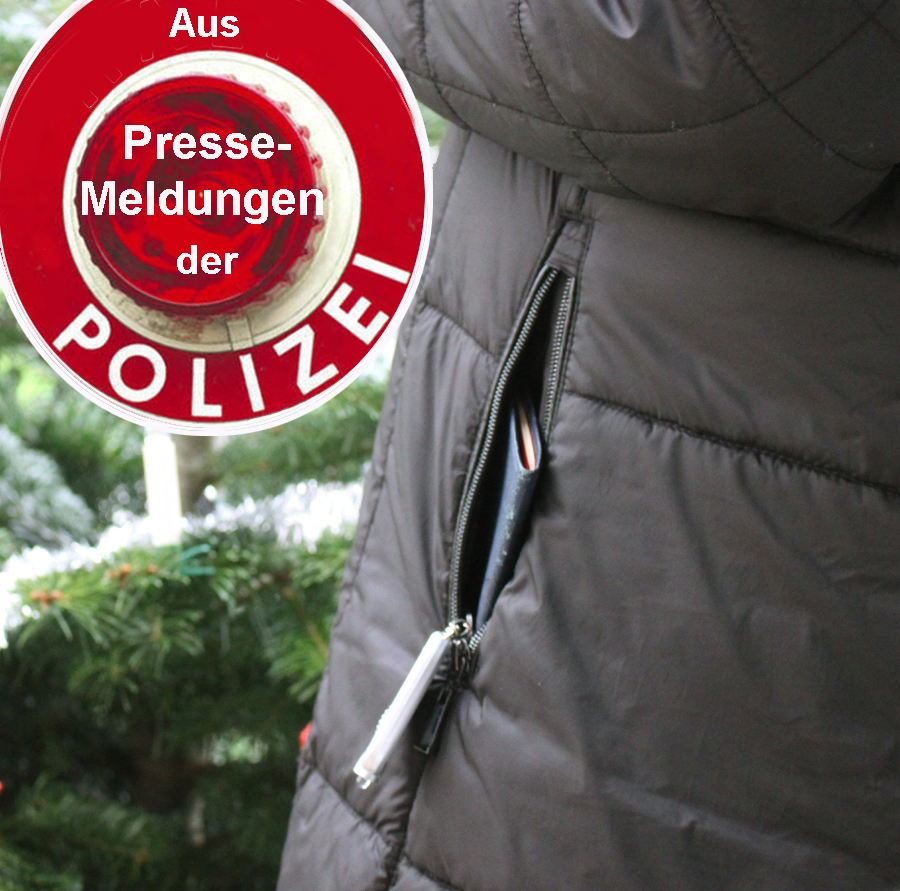 Machen Sie es den Taschendieben nicht so leicht ■ Fotomontage © Jürgen Thoms