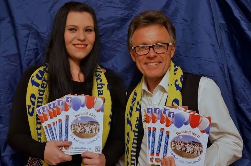 Präsidentin Nina Beckmann und Sitzungspräsident Alexander Beckmann-Olschowka