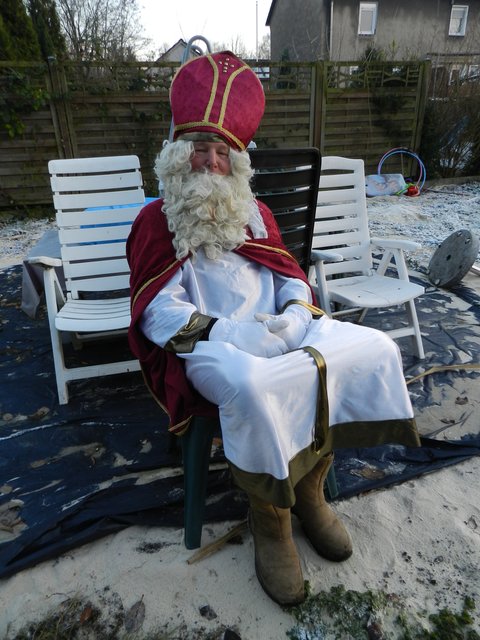 Erst einmal Ausruhen vor dem großen Auftritt