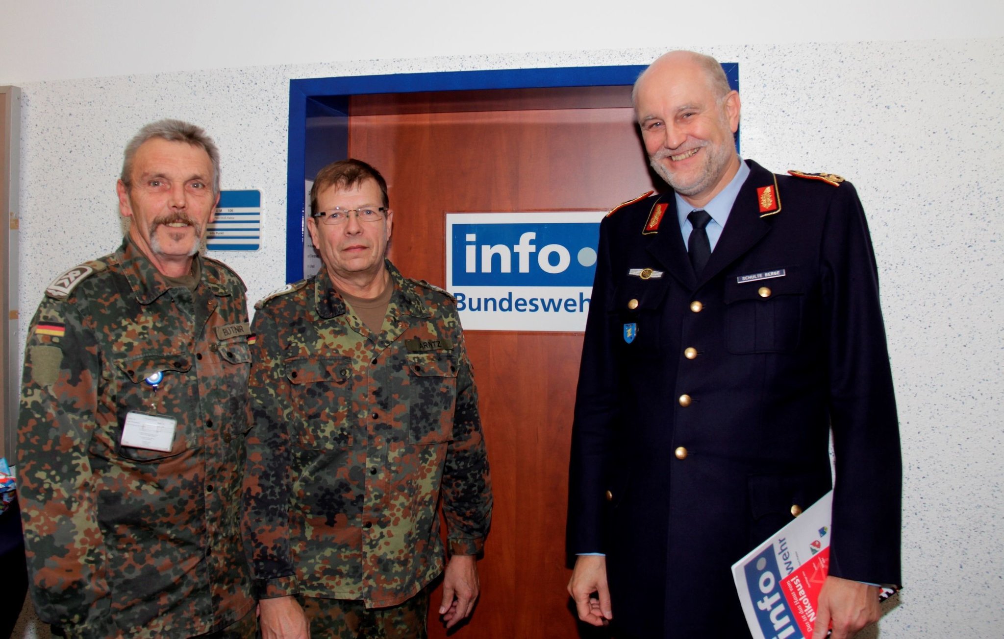 In der vonSeydlitzKaserne wurde der InfoPunkt Kalkar