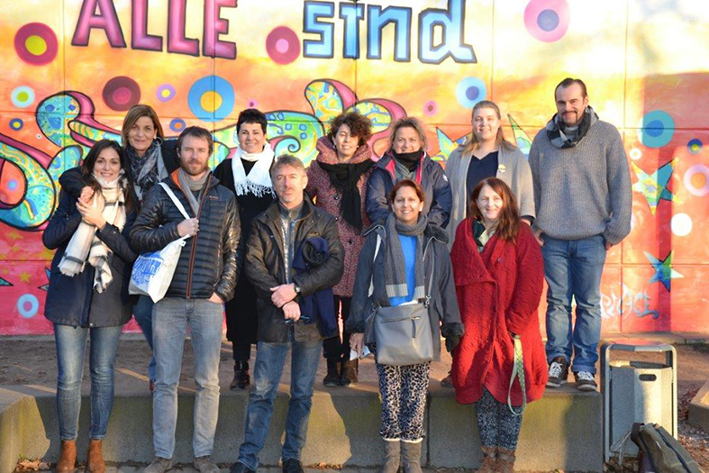 Reise-Planungen und Ideensammlungen für Projektwochen beschäftigten die Lehrer/innen beim Erasmus-Treffen in Scharnhorst.