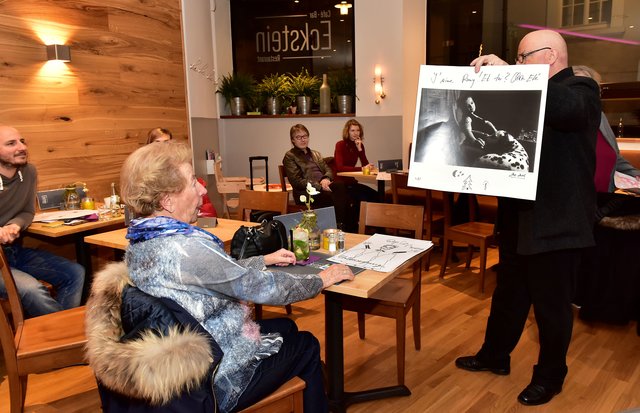 Diese tolle Gestaltung des Romy-Schneider-Motivs stammte von Christine Sommer.