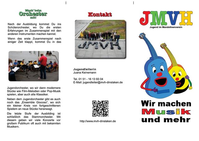 Flyer der Jugendabteilung Teil2
