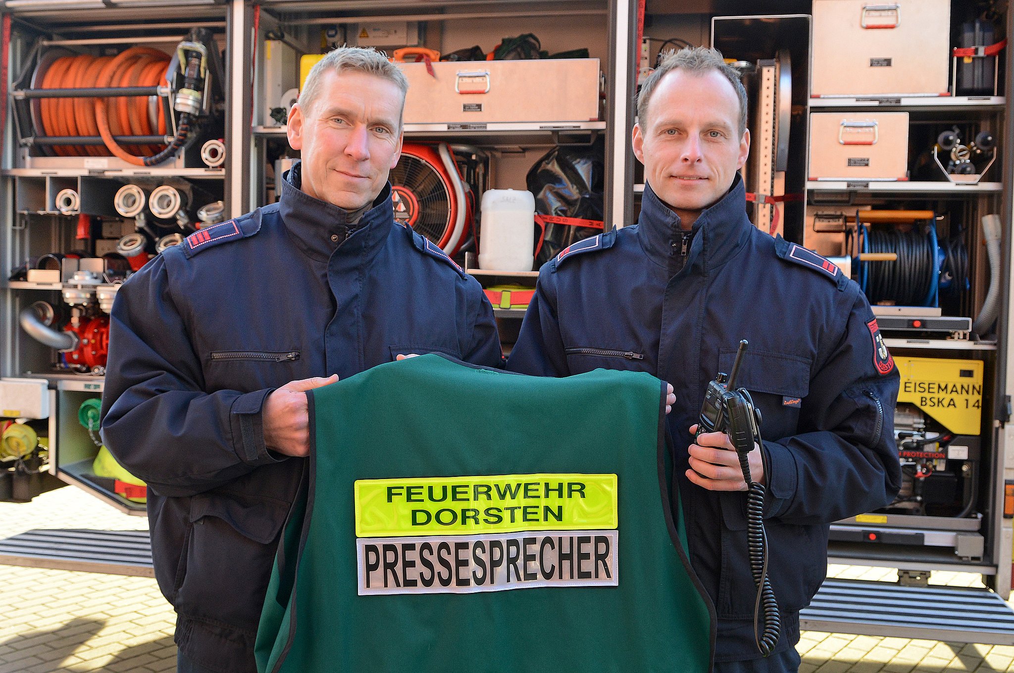 Pressesprecher der Feuerwehr bekommt Unterstützung Dirk Heppner wird