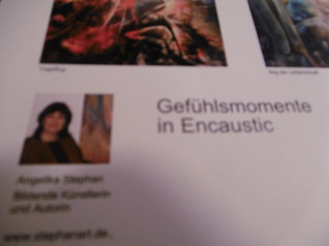 ...die Künstlerin+Autorin Angelika Stephan erstellt auch Kalender ...