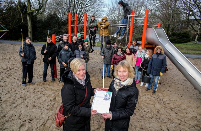 MaxWittmannSchule hat SpielplatzPatenschaft übernommen DortmundNord