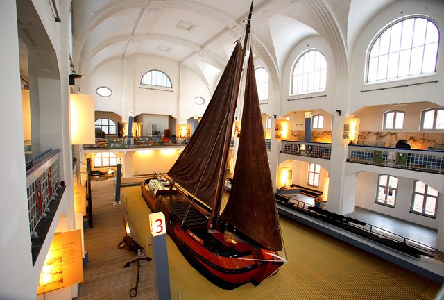 Das Museum der Deutschen Binnenschifffahrt in Ruhrort.