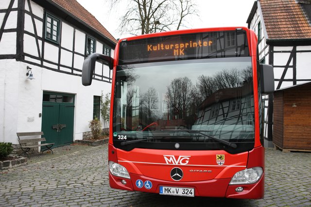 Der Kultursprinter MK ermöglicht Schulen kostenlose Fahrten zu Museen und Sehenswürdigkeiten im Märkischen Kreis.