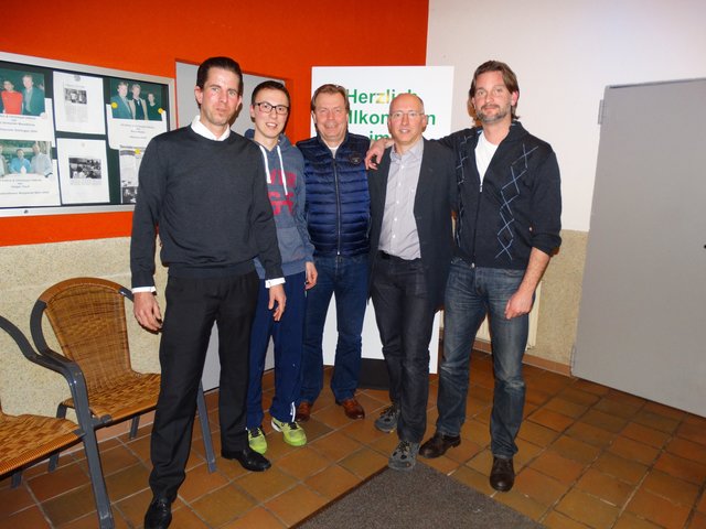 TGH Vorstand: Jörg Schüller, Barnet Meißner, Ulf Köhrs, Stephan Rath, Christoph Schmidt