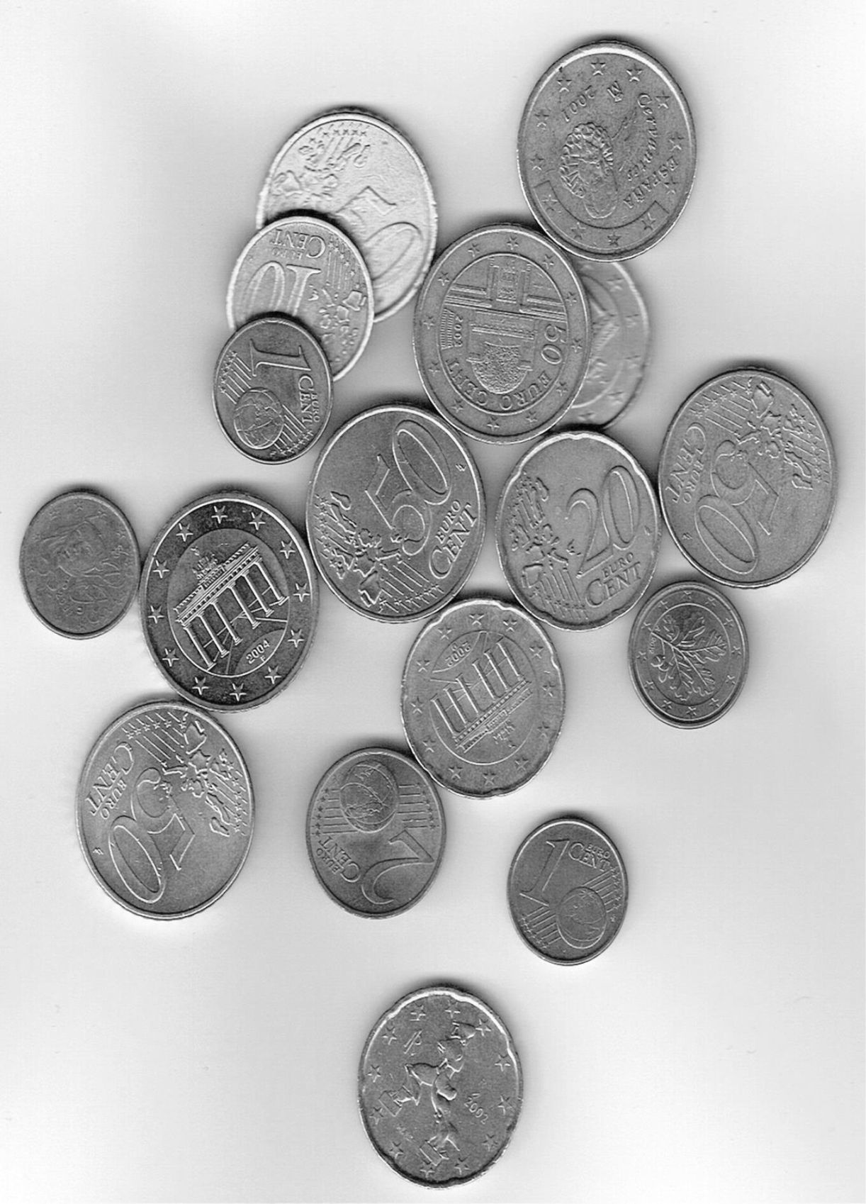 Wer den Pfennig / Cent nicht ehrt.......