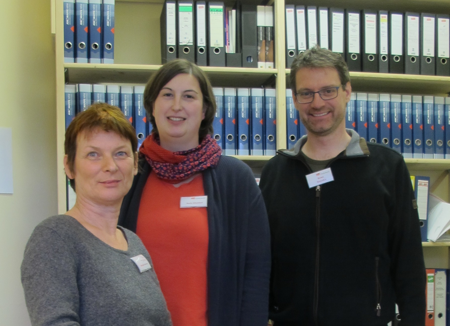 Das Team der Beratungsstelle: v.l.n.r. Christine Bartram, Maria Altendorf und Sven Gonska.