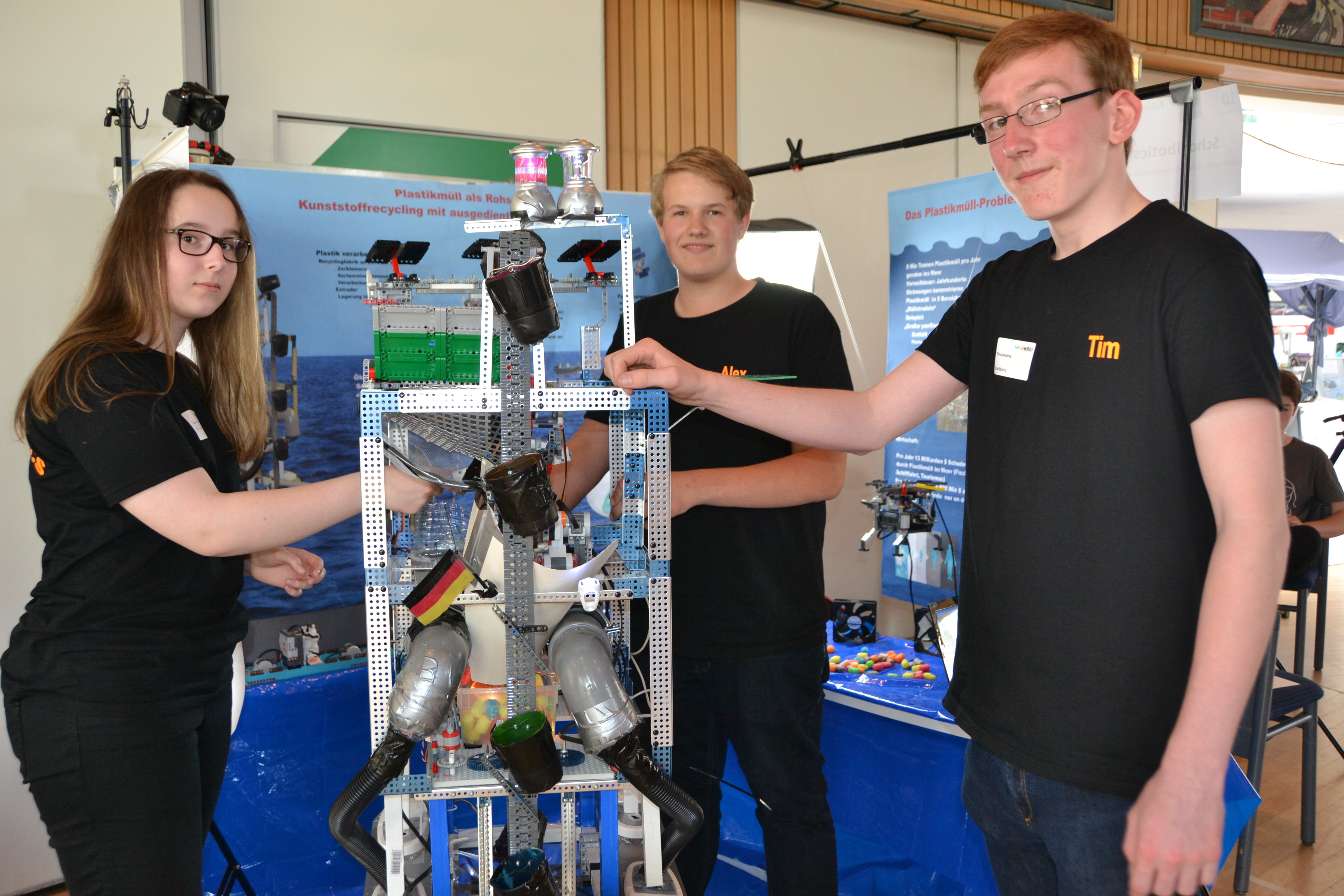 Die Roboter AG Schollibotics aus Lünen sicherte sich bei der WRO im vergangenen Jahr eines der begehrten Tickets fürs Deutschlandfinale.