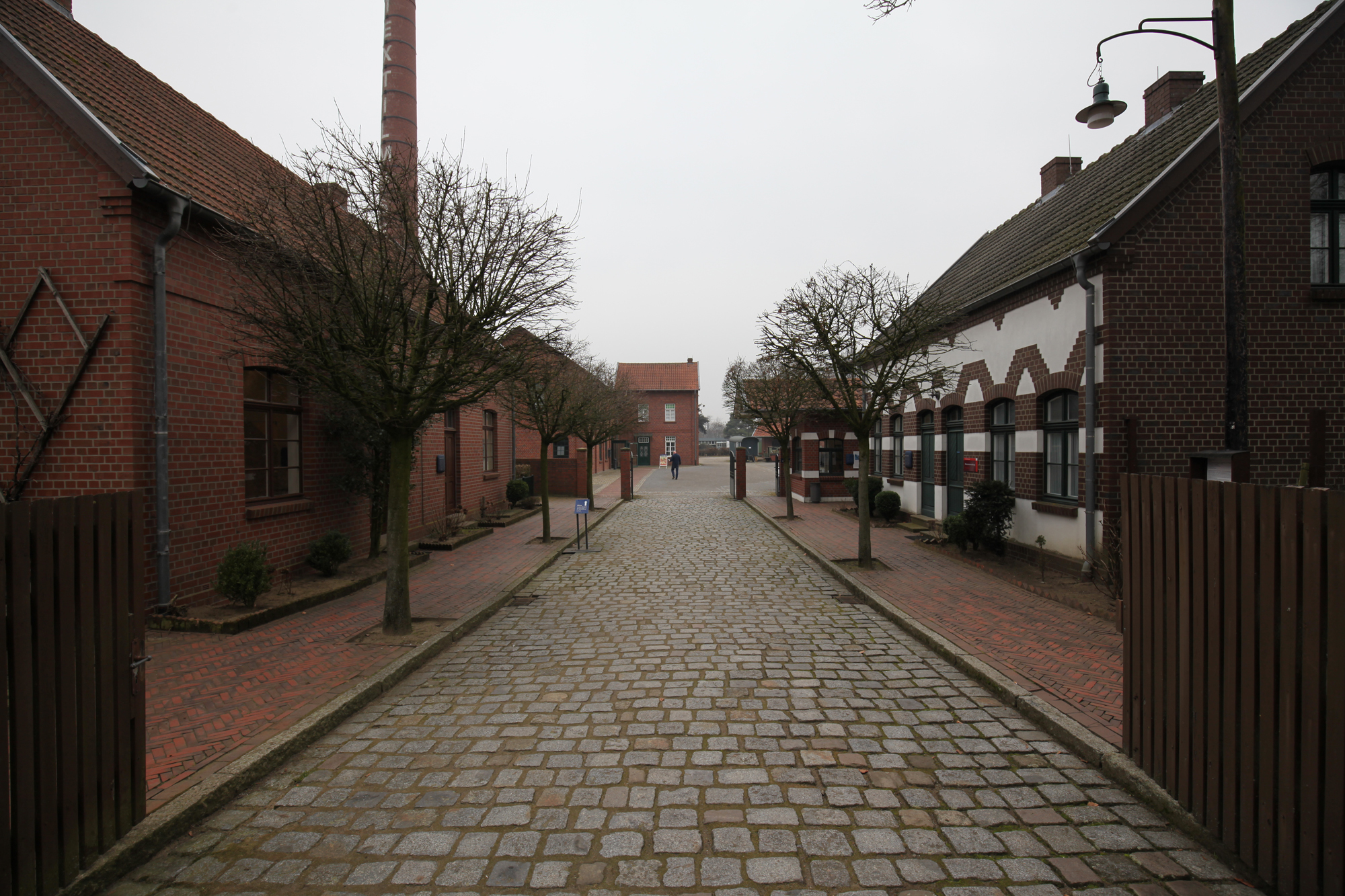 Zugangsstraße ins Museum