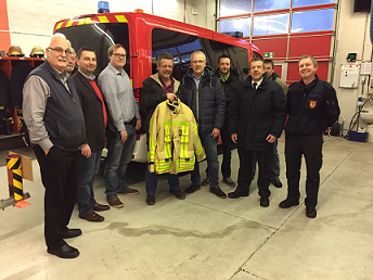 SPD-Arbeitskreis zu Besuch bei der Freiwilligen Feuerwehr in Horstmar