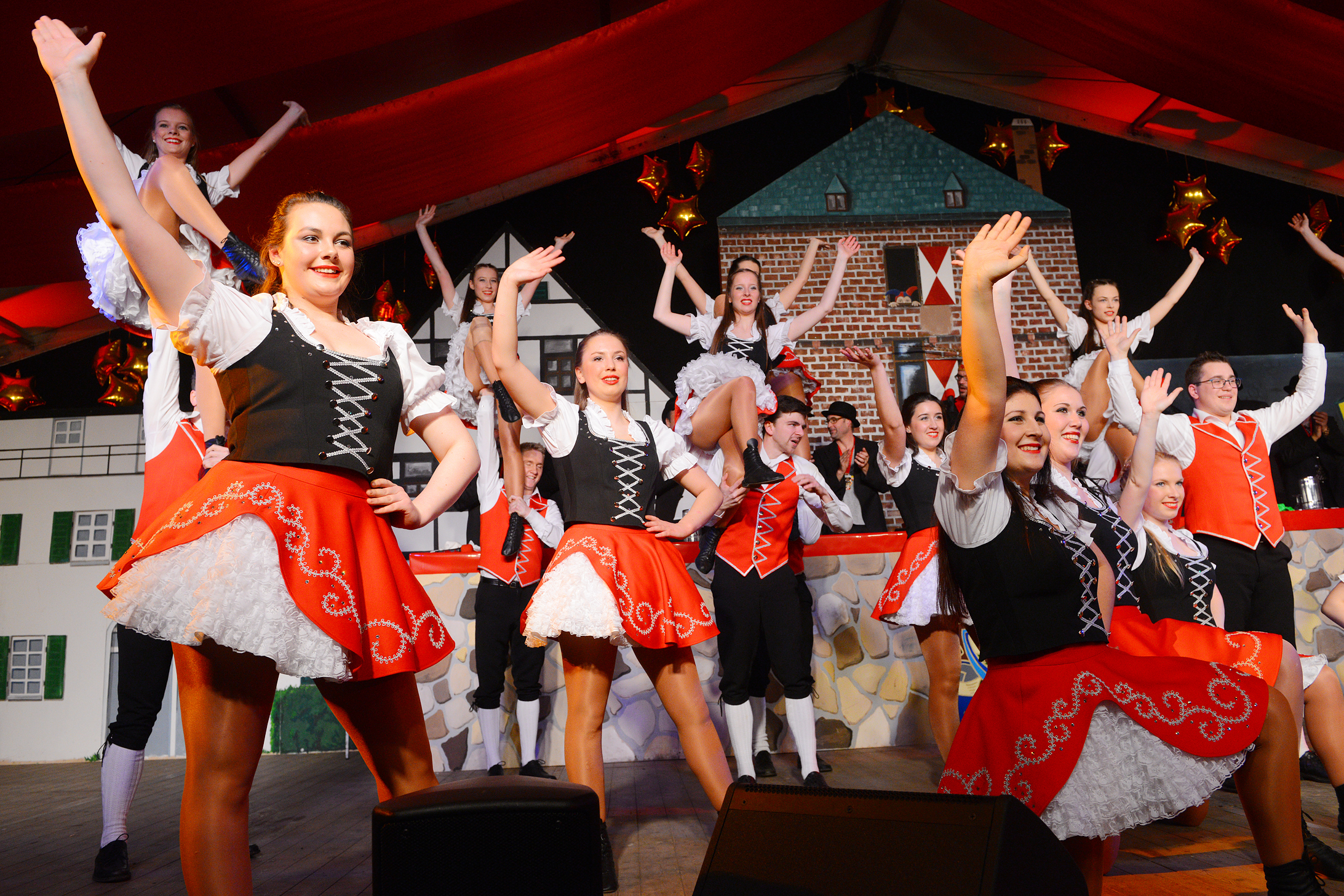 Familiensitzung der Gromoka in Monheim.