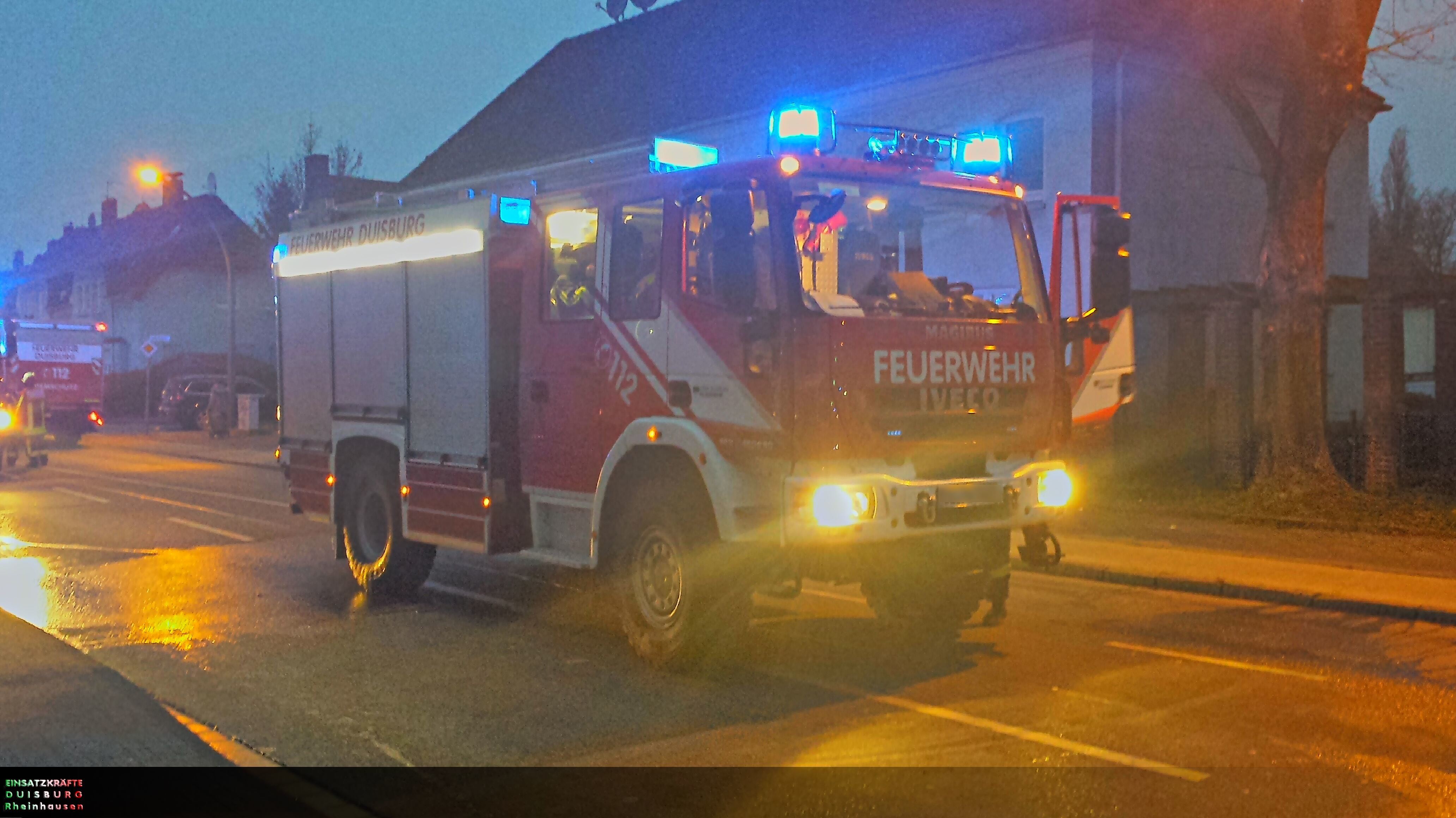 Wohnungsbrand Rheinhausen