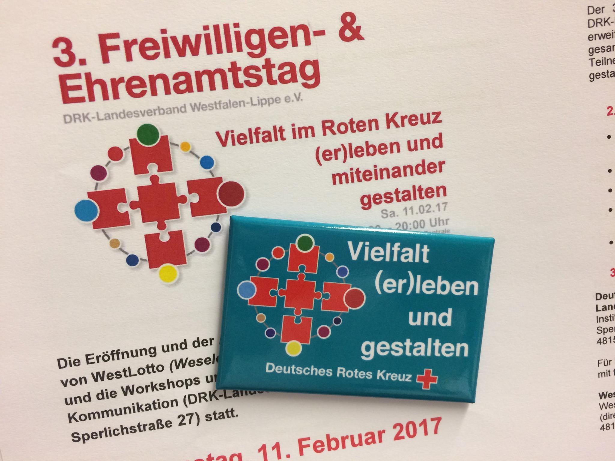 Am Samstag, 11.02.17 waren Gladbecker Rotkreuzler in Münster beim 3. Freiwilligen und Ehrenamtstag