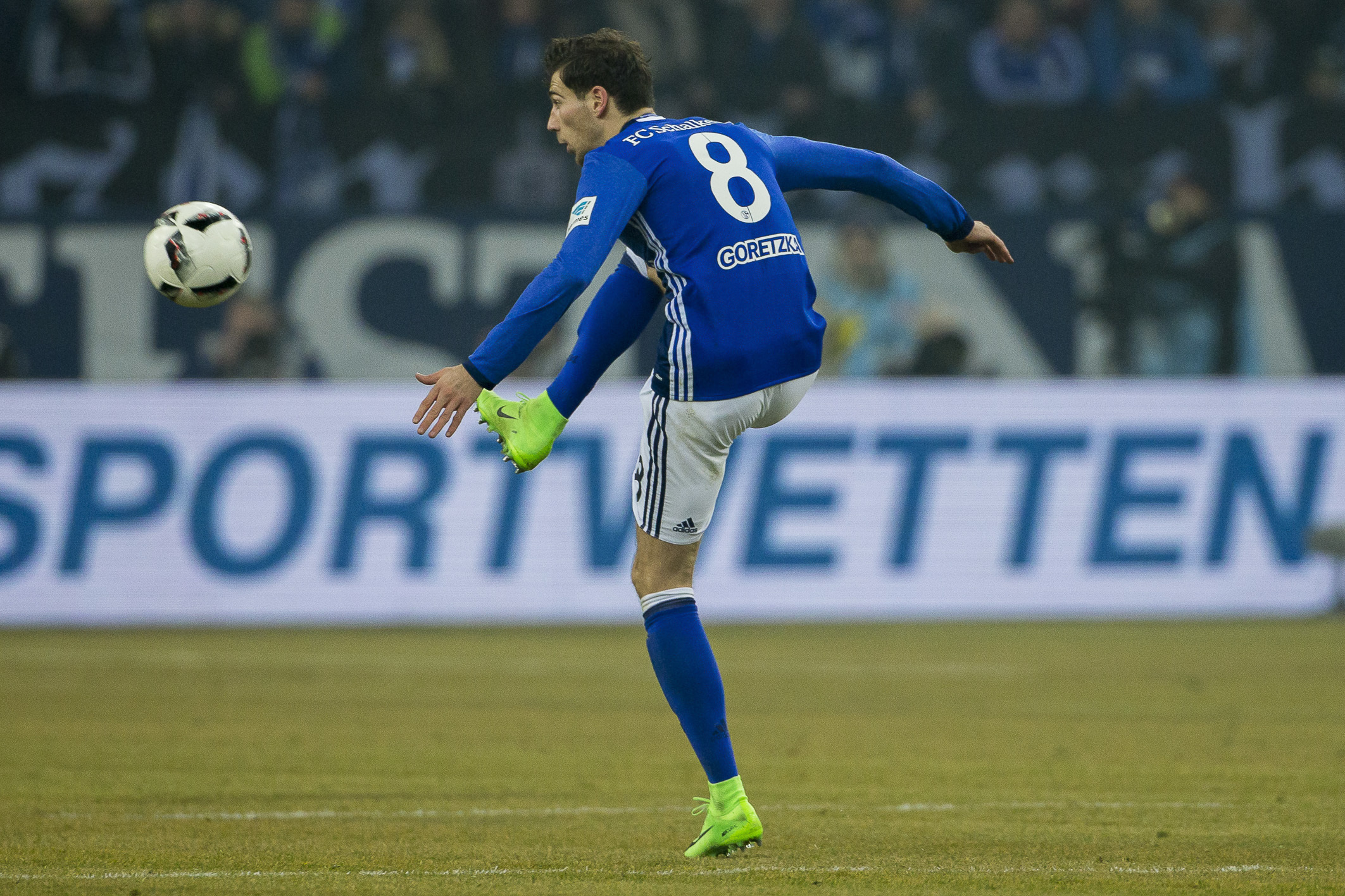 Leon Goretzka war nicht nur wegen seines Tores neben Nabil Bentaleb der beste Schalker auf dem Platz.