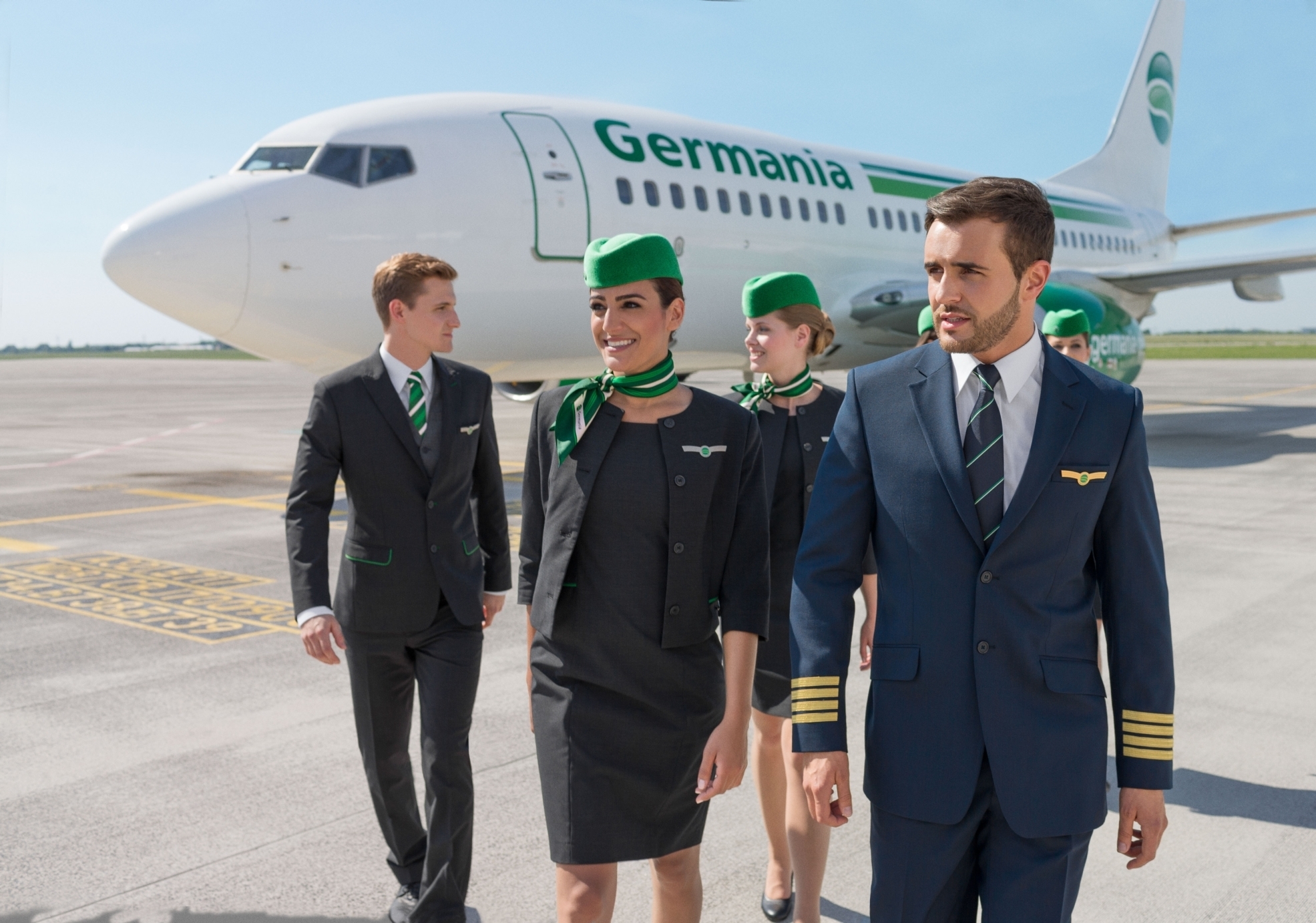 Die Fluggesellschaft Germania fliegt im September und Oktober von Dortmund nach Usedom.