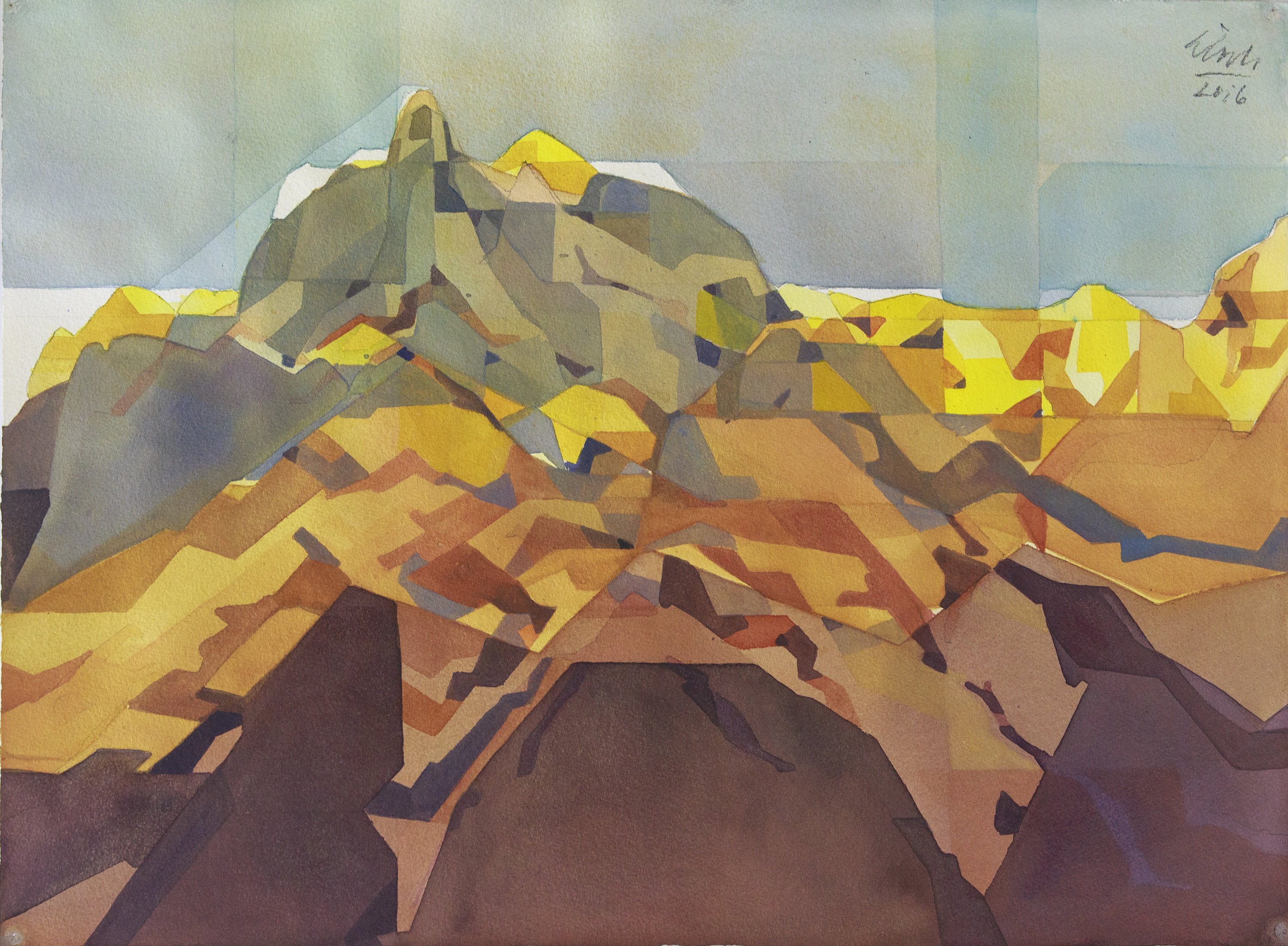 Das Karwendel-Gebirge "Goldlich" von Christoph Koch