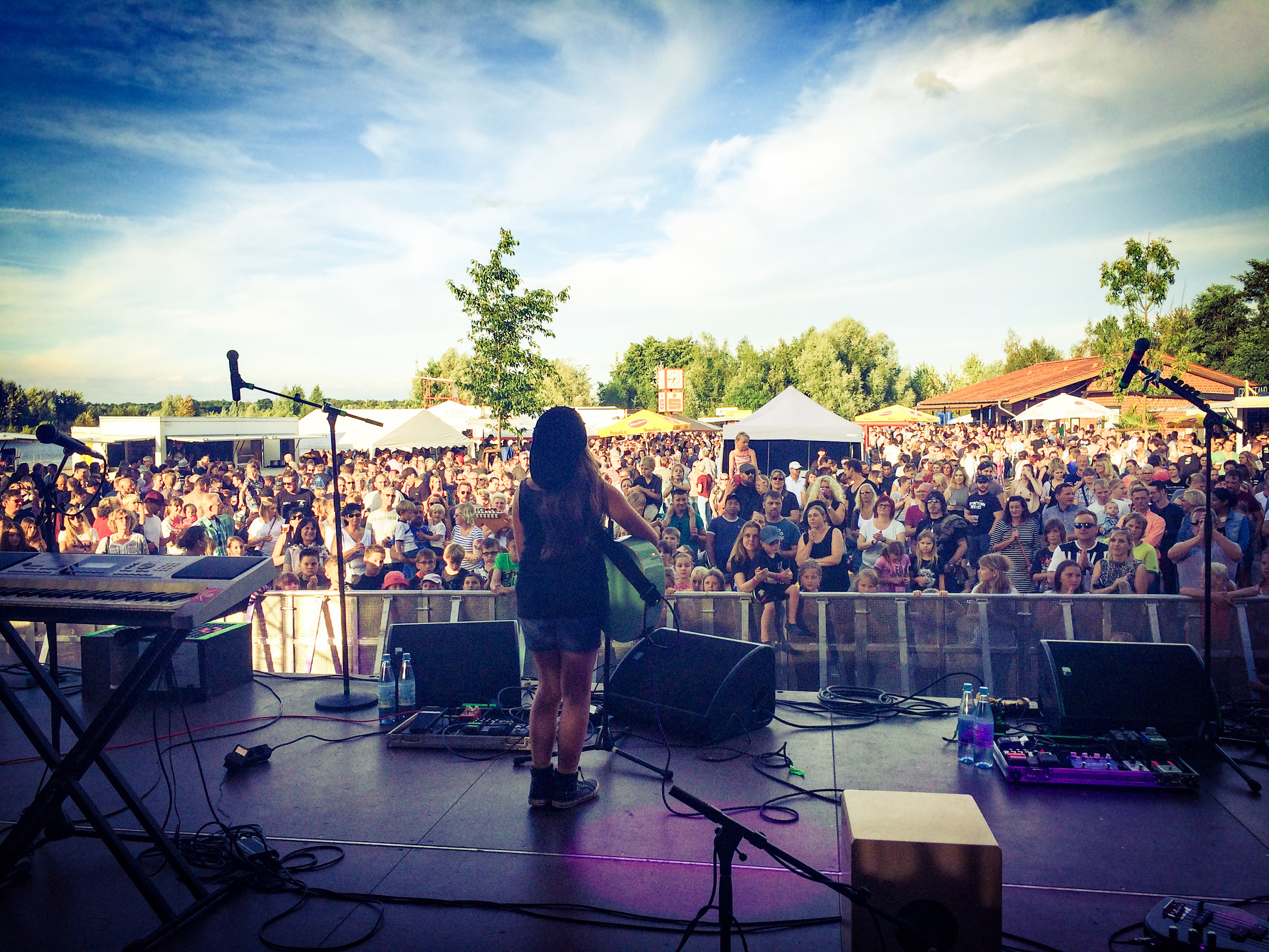 ... und bei "Rock am See" in Voerde.