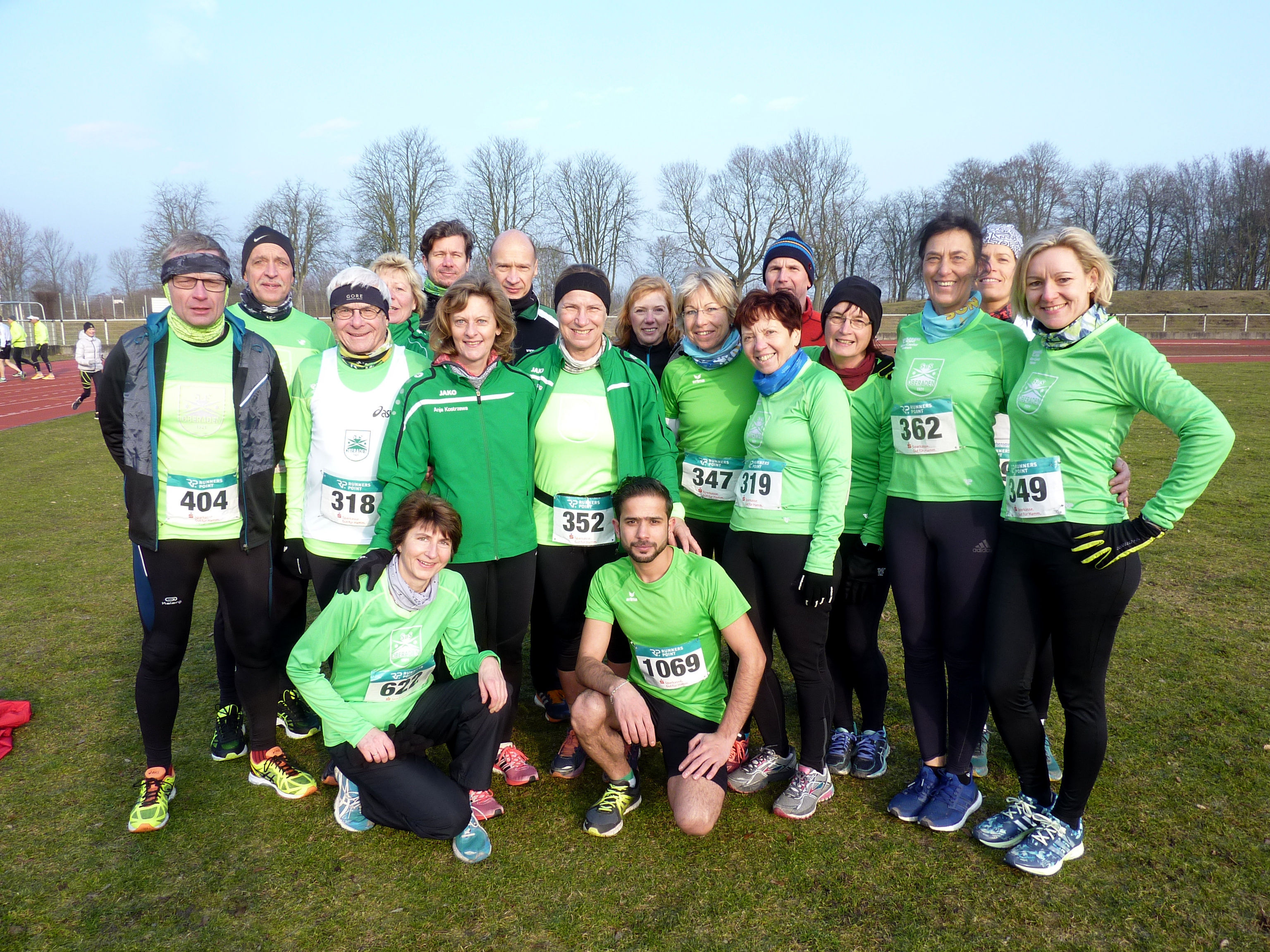 SuS Oberaden beim 15km-Lauf in Hamm